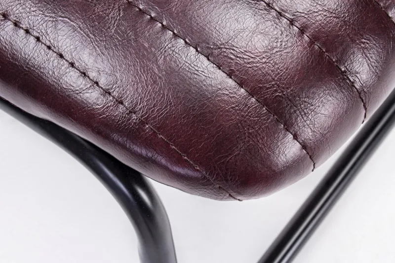 Discount Bizzotto SEDIA IN ECOPELLE BORDEAUX - DEBBIE