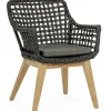 Sale Bizzotto SEDIA IN FIBRA SINTETICA NERA - MADISON