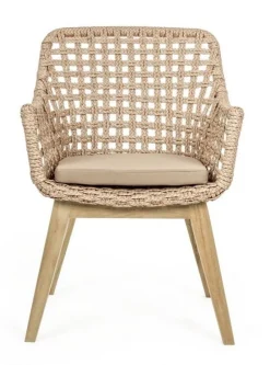 Outlet Bizzotto SEDIA IN FIBRA SINTETICA NATURALE - MADISON