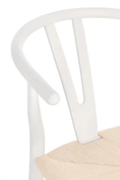 Discount Bizzotto SEDIA IN LEGNO BIANCO - ARTAS