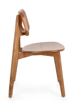 Clearance Bizzotto SEDIA IN LEGNO NATURALE - ABBY