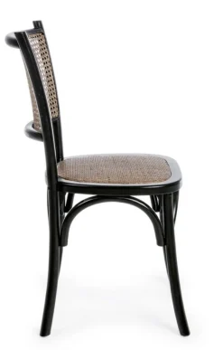 Discount Bizzotto SEDIA IN LEGNO NERA - CARREL