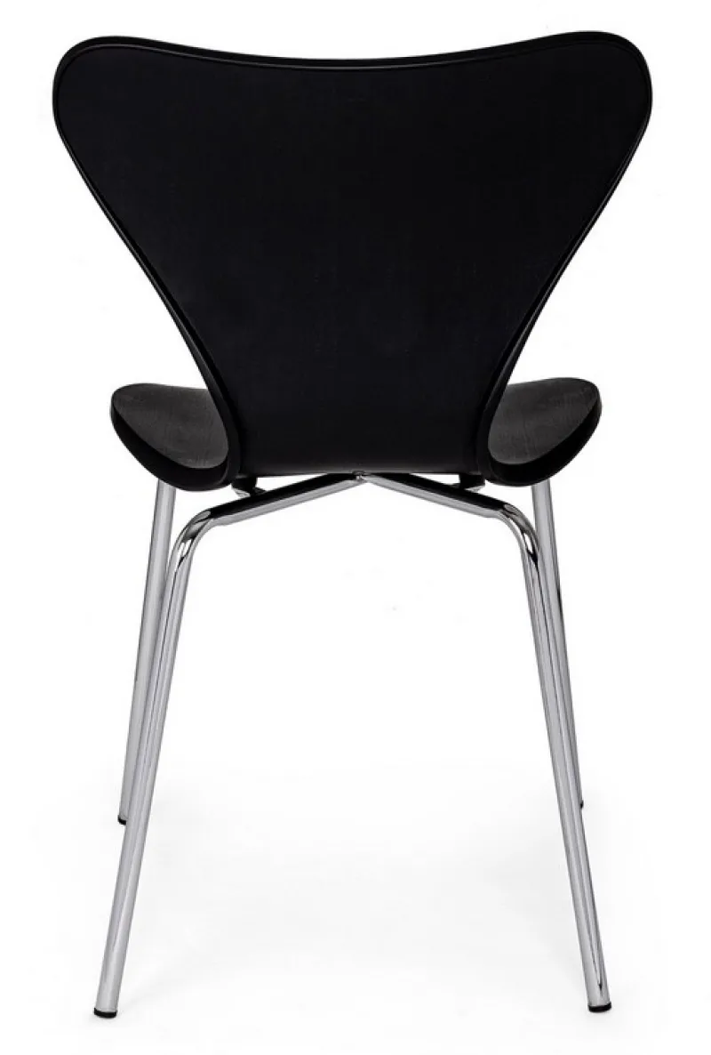 New Bizzotto SEDIA IN PLASTICA NERA - TESSA