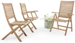 New Bizzotto SEDIA IN TEAK PIEGHEVOLE - MARYLAND