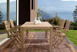 New Bizzotto SEDIA IN TEAK PIEGHEVOLE - MARYLAND