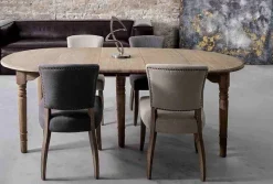 Sale Bizzotto SEDIA IN TESSUTO GRIGIA - MARATRIZ