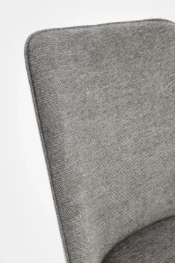 New Bizzotto SEDIA IN TESSUTO GRIGIO SCURO - CORA
