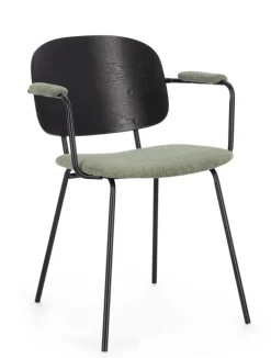 Online Bizzotto SEDIA IN TESSUTO VERDE - SIENNA