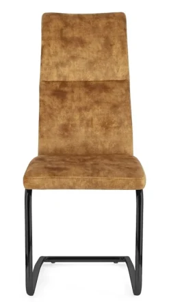 Discount Bizzotto SEDIA IN VELLUTO GIALLO - THELMA