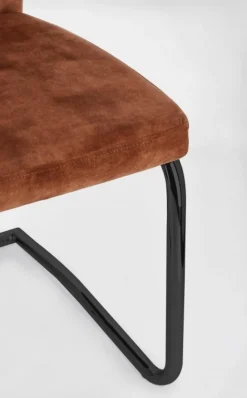 New Bizzotto SEDIA IN VELLUTO RUGGINE - THELMA