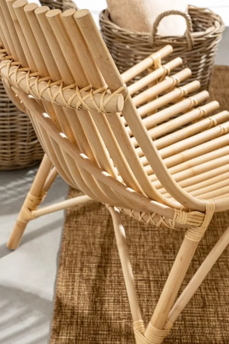 Best Bizzotto SEDIA LOUNGE MENENDEZ NATURALE