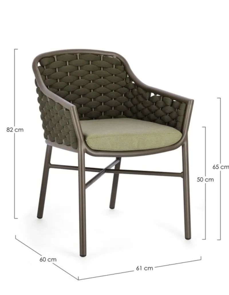 Clearance Bizzotto SEDIA OLIV QS24 - EVERLY