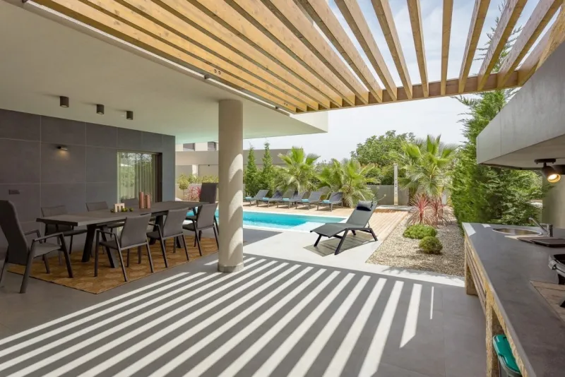 Bizzotto SEDIA RECLINABILE IN ALLUMINIO ANTRACITE JX55 - ETHAN