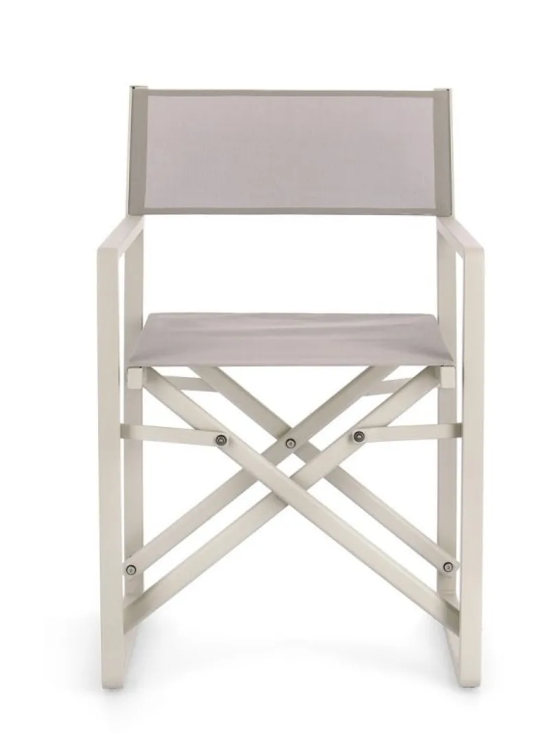 Online Bizzotto SEDIA REGISTA IN ALLUMINIO - KONNOR