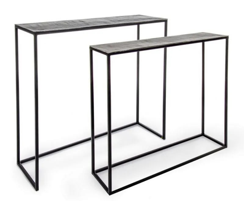 Bizzotto SET2 CONSOLLE IN ALLUMINIO - TAHIR