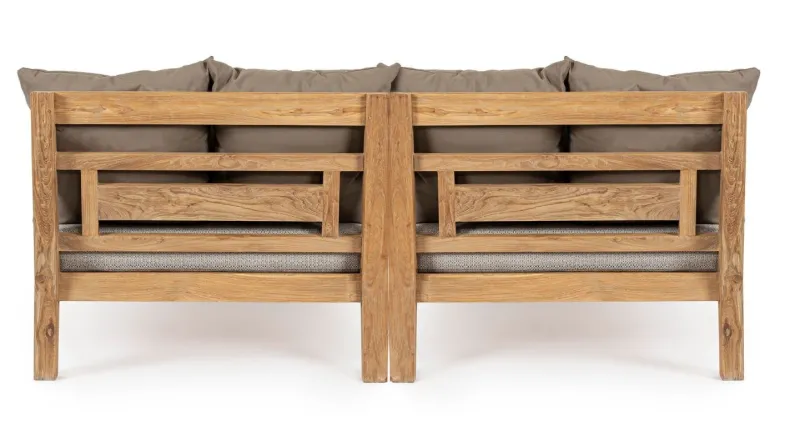 Bizzotto SET2 LOUNGE C-C BALI NATURAL - FSC