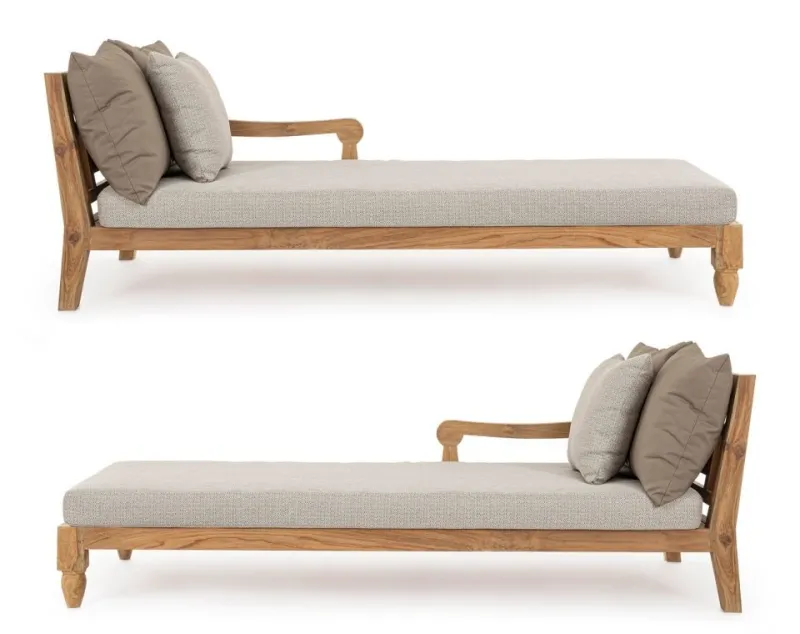 Bizzotto SET2 LOUNGE C-C BALI NATURAL - FSC