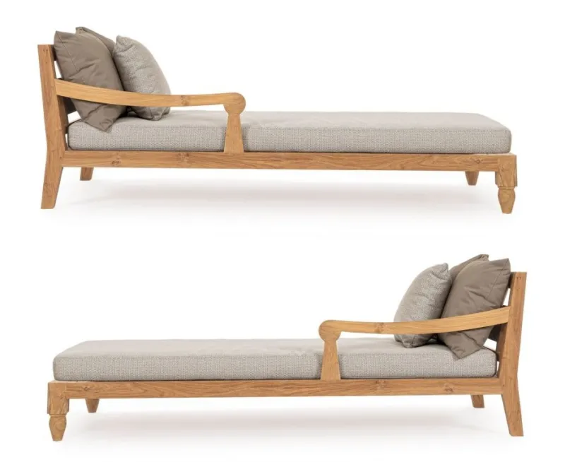 Bizzotto SET2 LOUNGE C-C BALI NATURAL - FSC