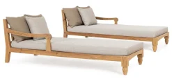 Bizzotto SET2 LOUNGE C-C BALI NATURAL - FSC