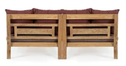 Clearance Bizzotto SET2 LOUNGE C-C BALI WINE - FSC