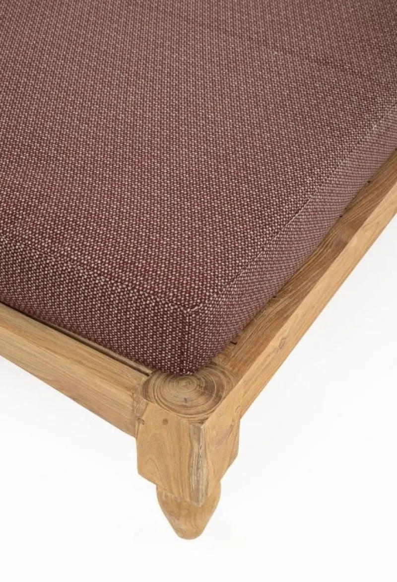 Clearance Bizzotto SET2 LOUNGE C-C BALI WINE - FSC