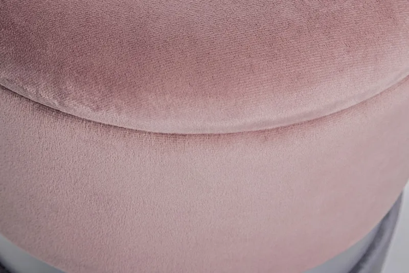 Sale Bizzotto SET2 POUF CONTENITORE ROSA GRIGIO - POLINA