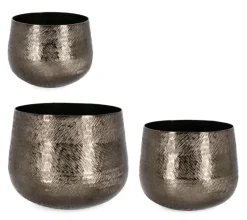 Bizzotto SET3 P.VASO CLAMP TO NERO