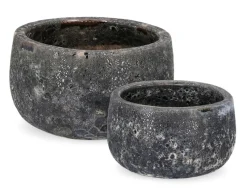 Sale Bizzotto SET2 P.VASO DUYEN TO ANTRACITE