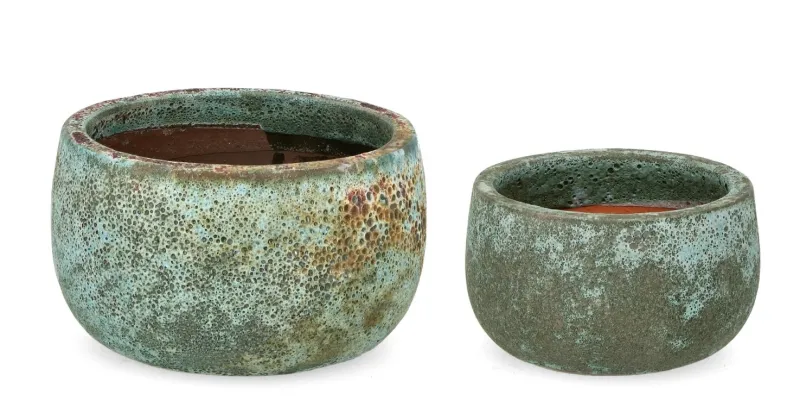 Sale Bizzotto SET2 P.VASO DUYEN TO VERDE