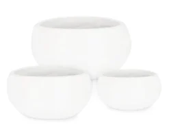 Sale Bizzotto SET3 P.VASO HOIAN CIOTOLA BIANCO