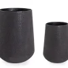 Discount Bizzotto SET2 P.VASO KENAR TO NERO ALTO