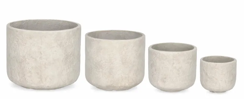 Hot Bizzotto SET4 P.VASO MEILI TONDO BEIGE