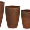 Best Bizzotto SET4 P.VASO MEILI TONDO RUSTY