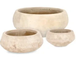 Sale Bizzotto SET3 P.VASO MINH CIOTOLA TERRACOT CHIARA