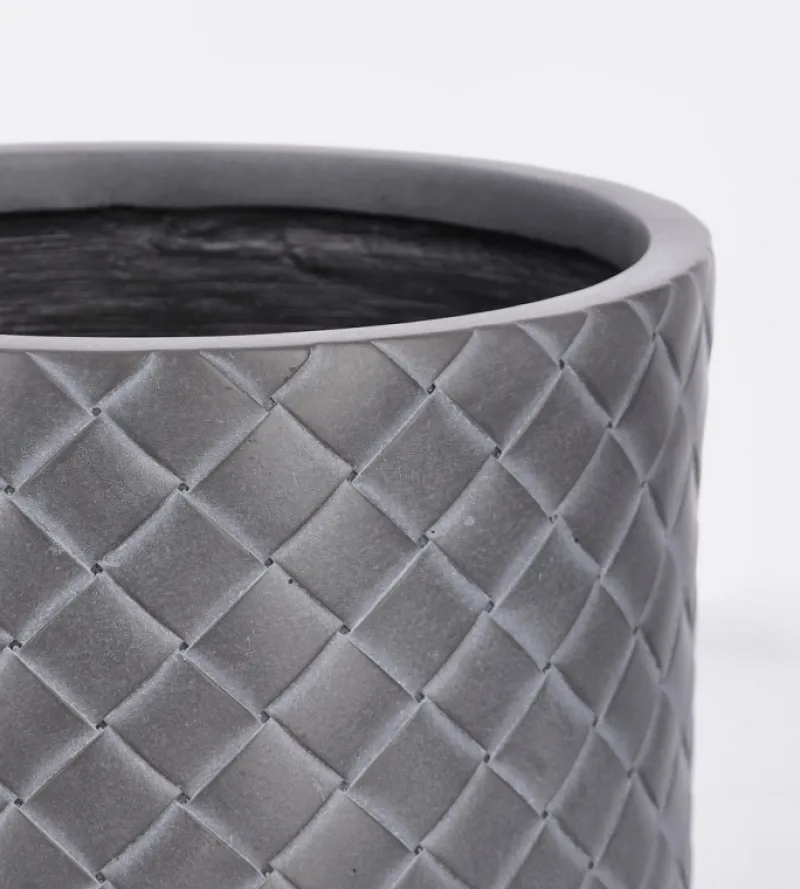 Hot Bizzotto SET3 P.VASO RHOMBUS CIL ANTRACITE