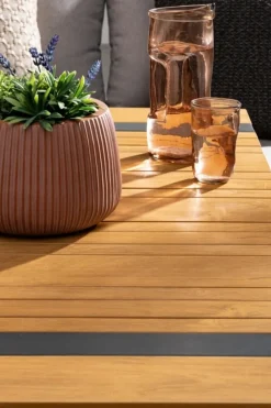 Discount Bizzotto SET3 P.VASO RIBBED BOMB TERRACOTTA ALTO