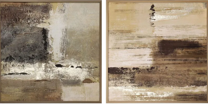 Outlet Bizzotto SET2 QUADRO C-C GALLERY 60X60