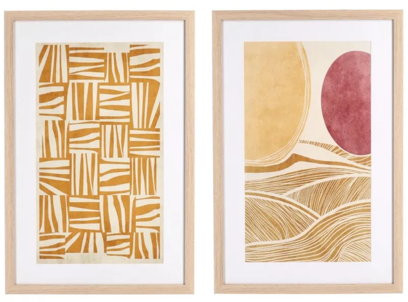 Clearance Bizzotto SET2 QUADRO C-C SHERLEY 396 40X60