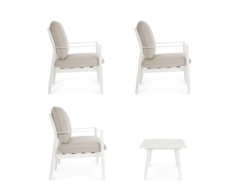 Bizzotto SET4 SALOTTO C-C NEBULA VAPOR YK15