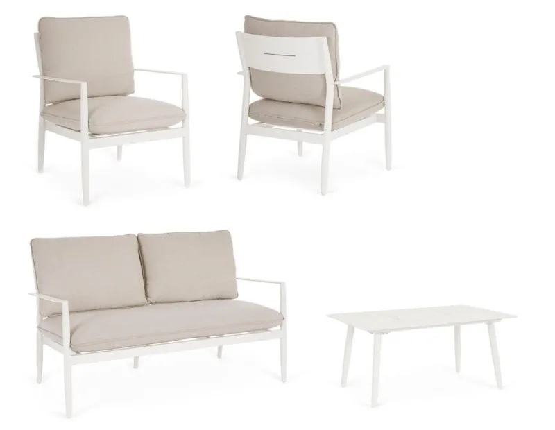 Bizzotto SET4 SALOTTO C-C NEBULA VAPOR YK15