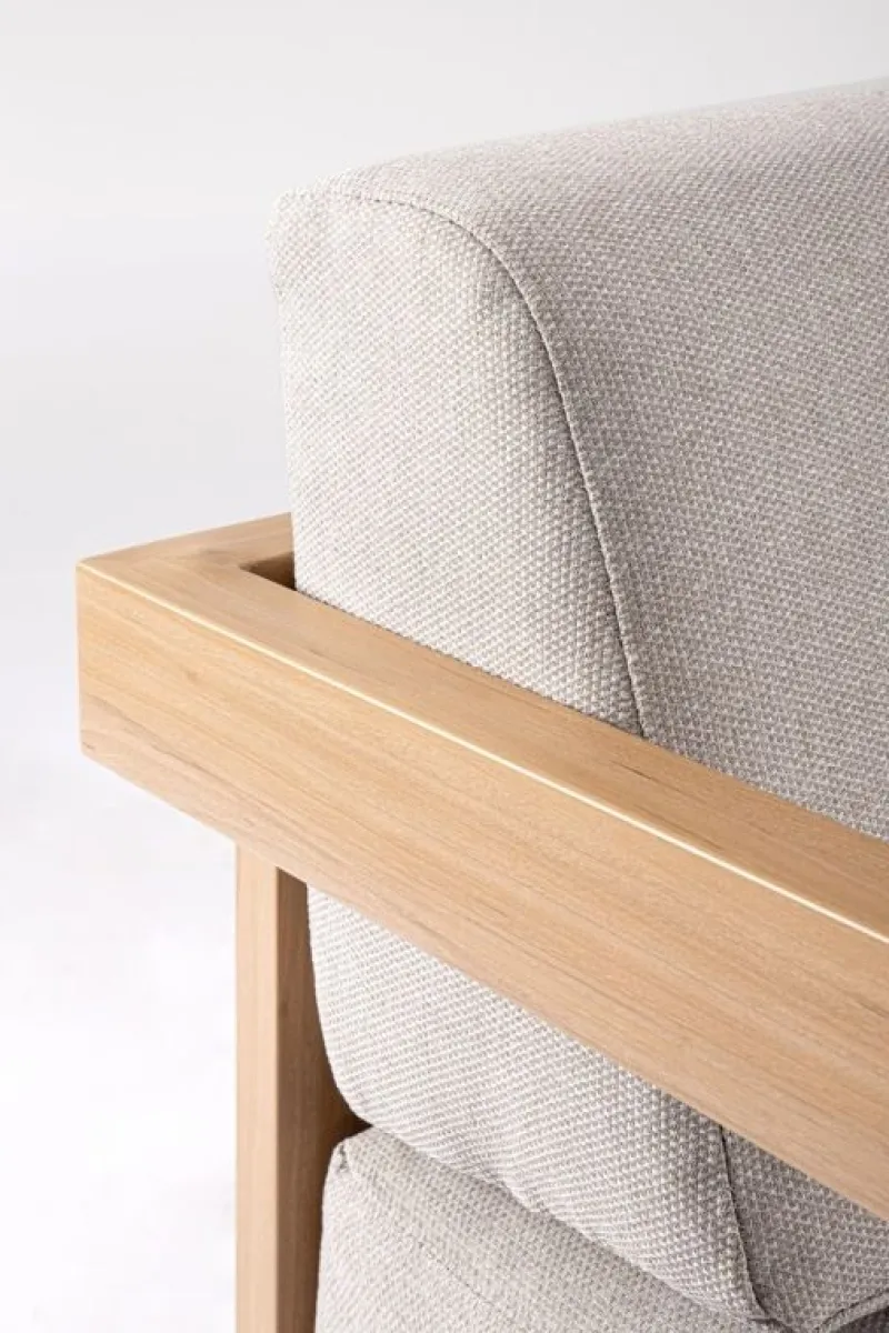 Outlet Bizzotto SET4 SALOTTO IN ALLUMINIO NATURALE- THESEUS