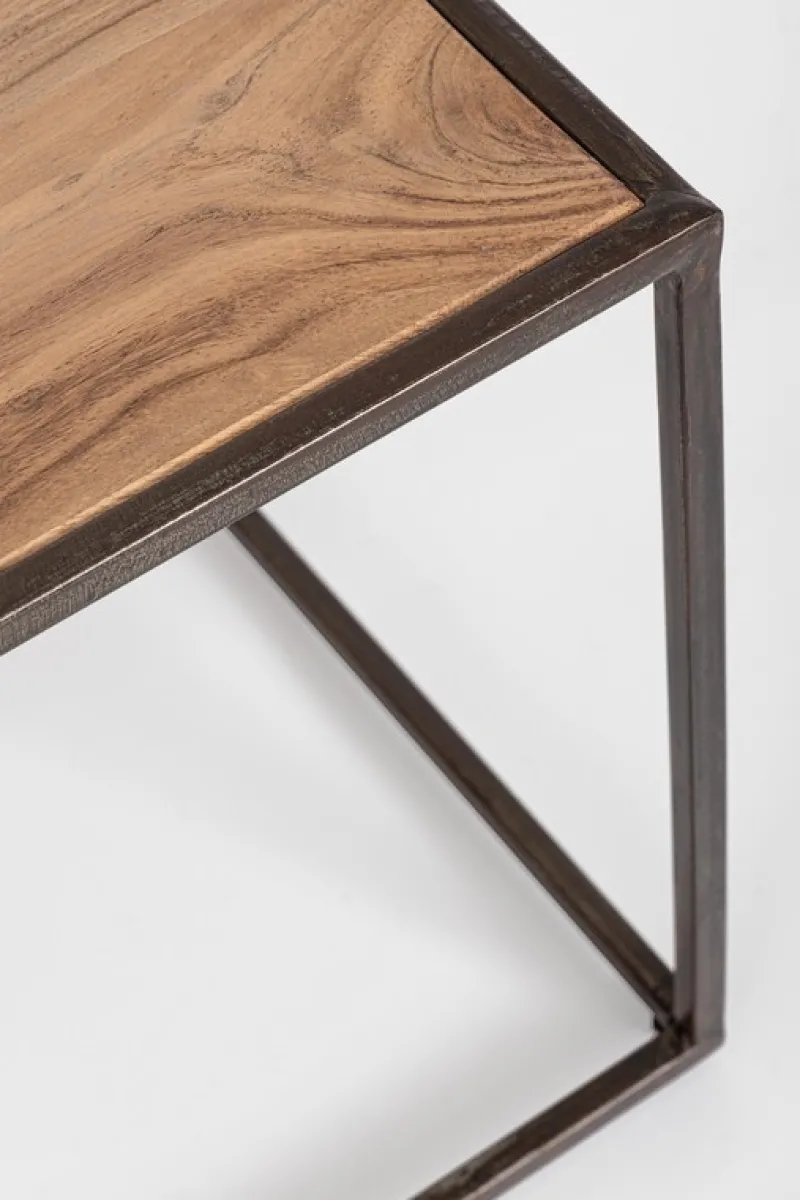 Clearance Bizzotto SET4 TAVOLINI IN LEGNO - JANAK