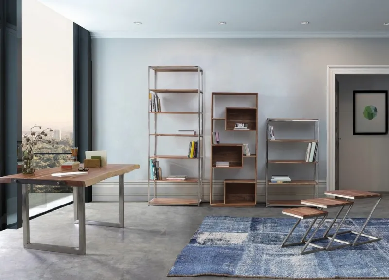 Clearance Bizzotto SET3 TAVOLINI IN LEGNO - OSBERT