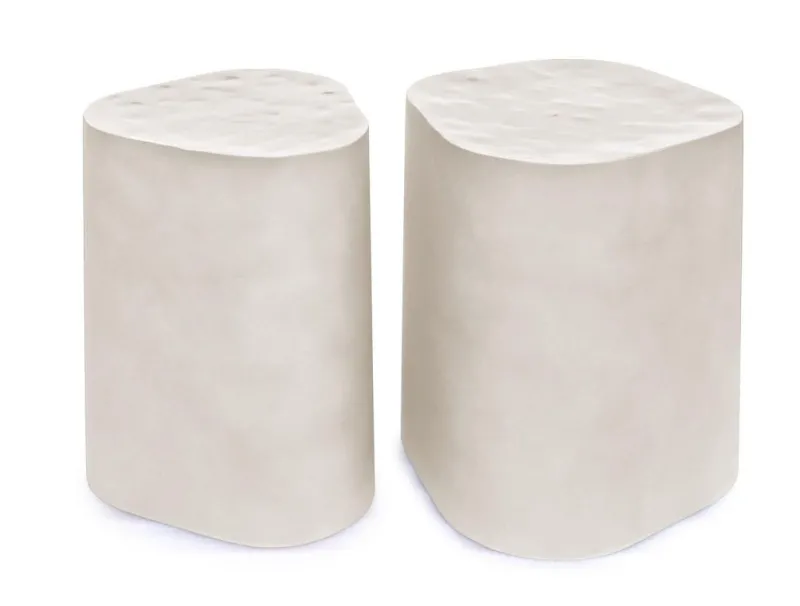 Clearance Bizzotto SET2 TAVOLINO JASLEEN AVORIO