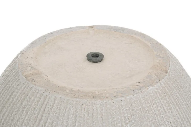 Outlet Bizzotto SET2 VASO BRUSH SFERA BEIGE