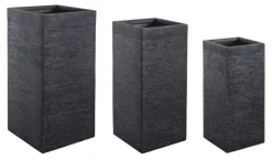 Hot Bizzotto SET3 VASO GRAFFITI QU NERO ALTO