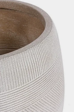 Sale Bizzotto SET2 VASO RIGO BOMB BEIGE BASSO