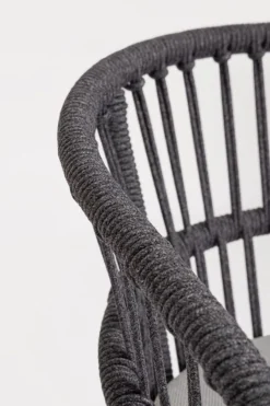 Best Bizzotto SGABELLO BAR C-C ODIVELAS ANTRACITE