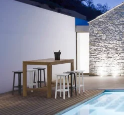 Sale Bizzotto SGABELLO BAR IN ALLUMINIO ANTRACITE YK13 - SKIPPER