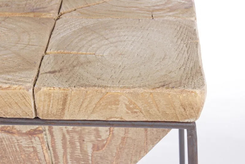 Clearance Bizzotto SGABELLO BAR IN LEGNO - PRISMY